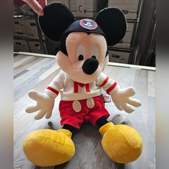 Disney Milestone Mickey Mouse Plush Toy - Picture 1 of 8